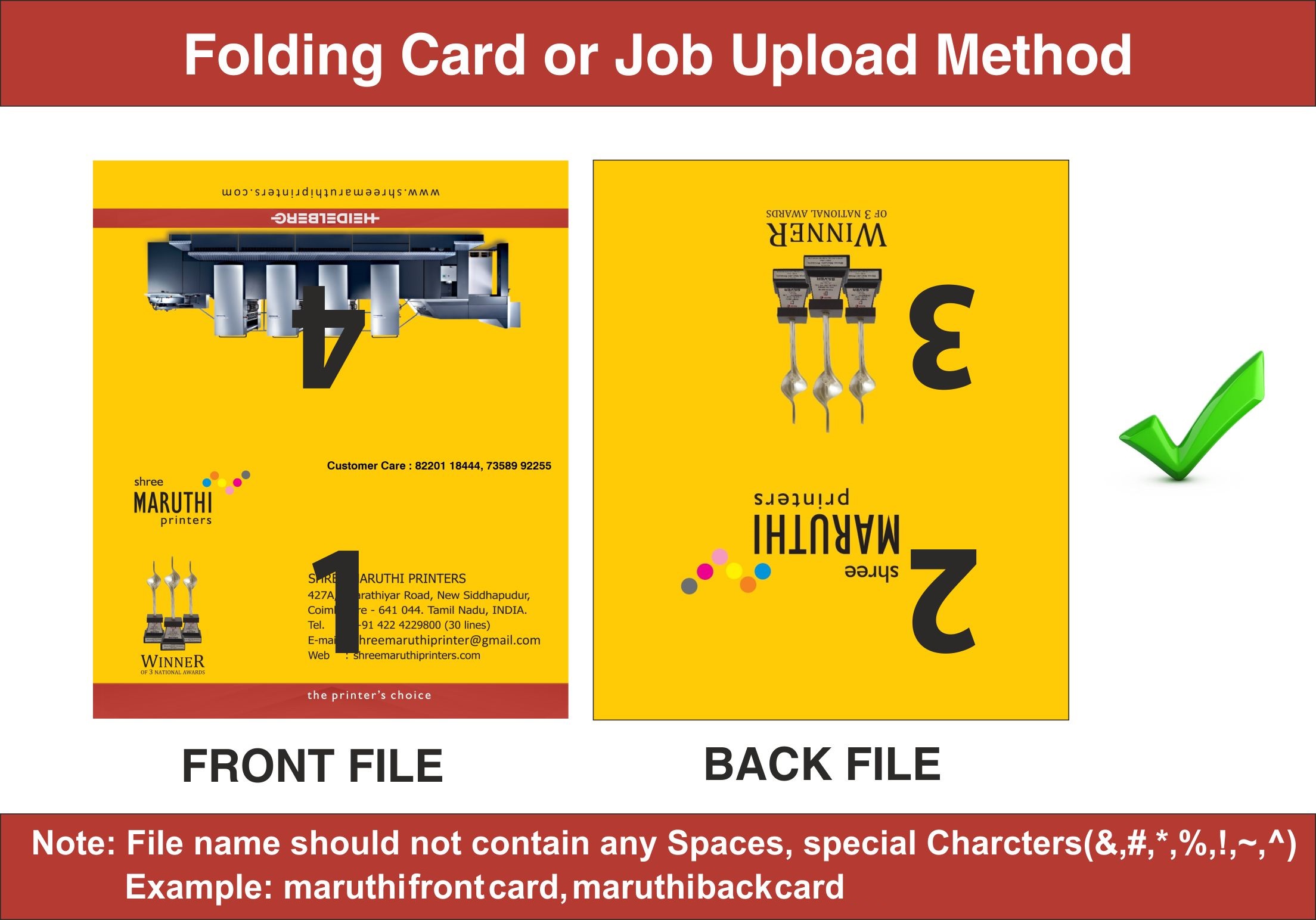 Folding Card Instruction