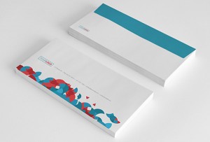 80 GSM Criss Cross Envelope 10.5" x 4.5" / Single Side / 1000 / Side open