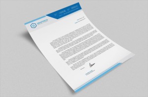 80 GSM Bond Letterpad ( 210 x 297 mm Single Side) - Without Pad | Qty : 1000