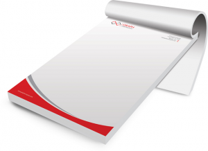 100 GSM Bond Letterhead ( 210 x 297 mm Single Side) - With Pad | Qty : 1000