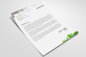 80 GSM Criss Cross Letterhead ( 210 x 280 mm Single Side) - Without Pad | Qty : 1000