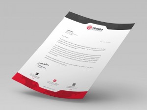 100 GSM Bond Letterhead ( 210 x 297 mm Single Side) - Without Pad | Qty : 1000